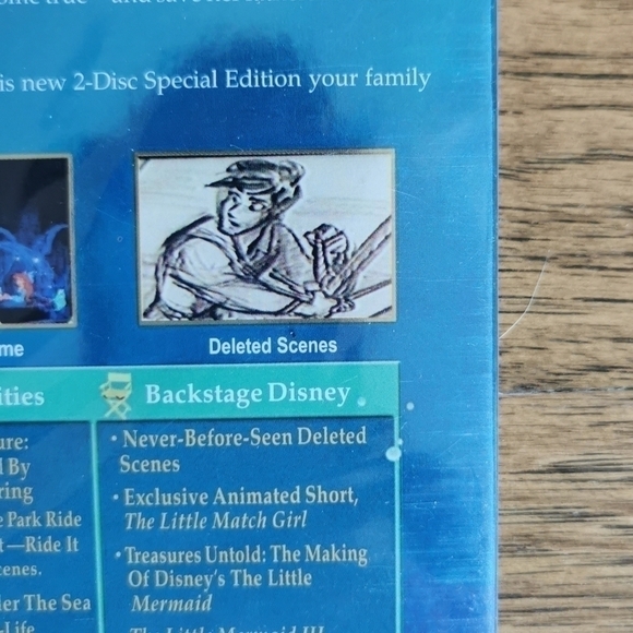 DISNEY The Little Mermaid Sealed DVD New - Picture 4 of 4